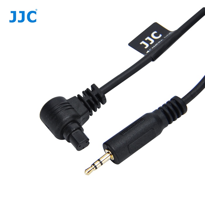 JJC Cable-A Cáp nhả màn trập cho máy ảnh tương thích CANON RS-80N3, Canon EOS 1D Series, EOS R5, EOS 5D Series, EOS 6D Series, EOS 10D 20D 20Da 30D 40D 50D D30 D60 D2000