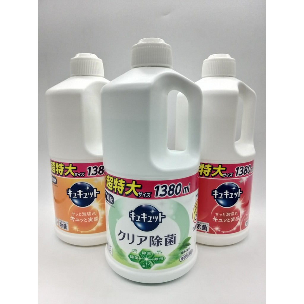 Nước rửa chén bát KAO 1380ml - Nhật Bản