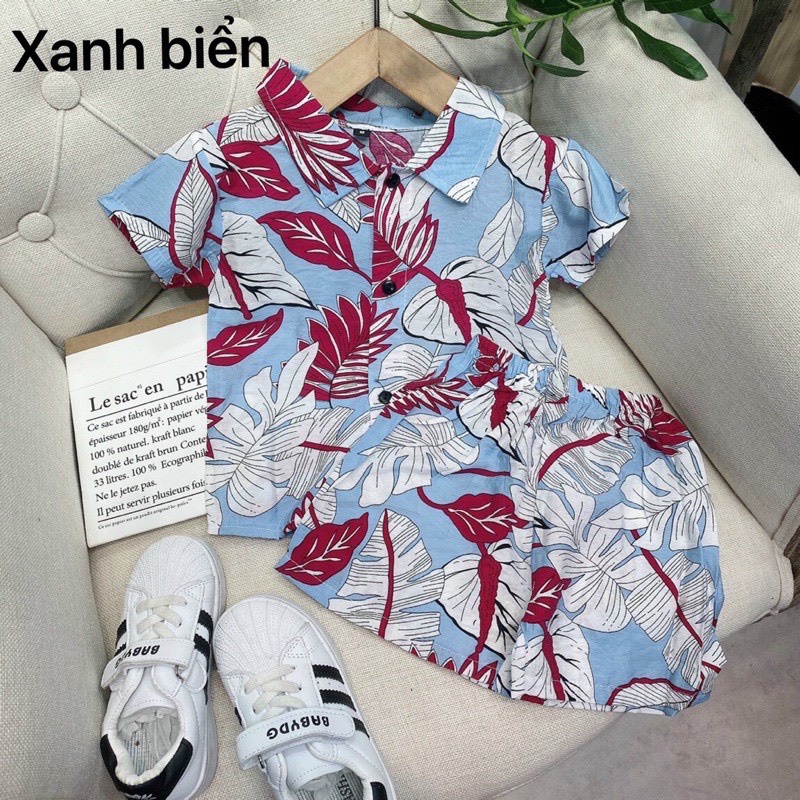 [GIÁ XẢ KHO] Set đồ họa tiết cho bé từ 1-7 tuổi (chất đẹp, mền, siêu mát, không nhăn)