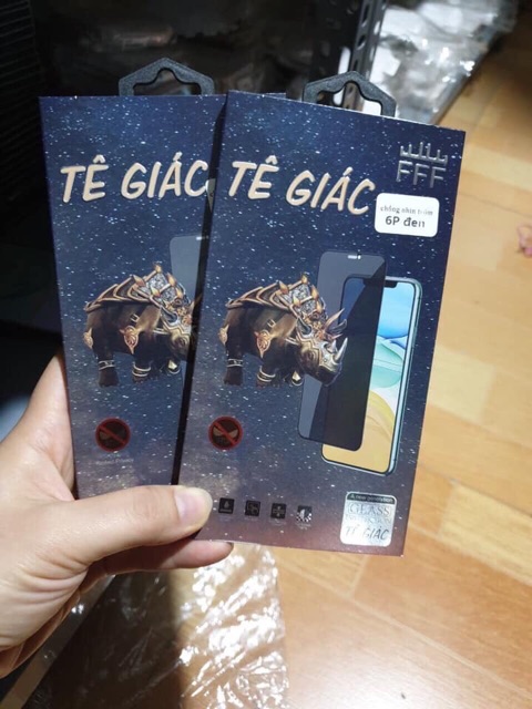 Cường lực chống nhìn trộm tê giác full màn bo đẹp iphone 6/6s/6plus/7/7plus/8/8plus/x/xr/xsmax/11/11promax