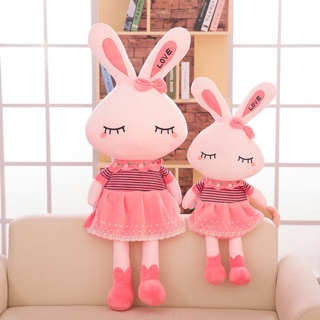 Thỏ bông mặc váy siêu cưng