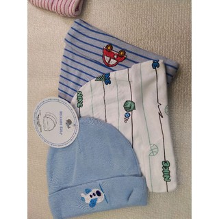 Mũ cotton len cho bé