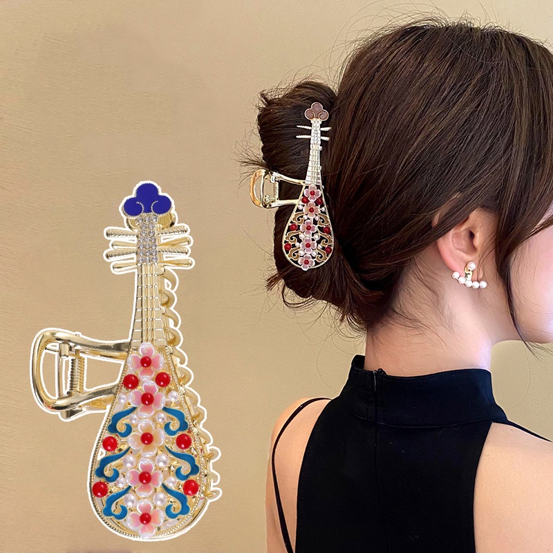 Kẹp Tóc Hình Hoa Pipa Phong Cách Cổ Điển Thời Trang Mới