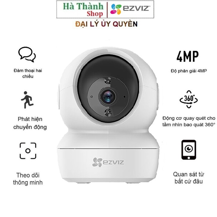 Camera Wifi Ezviz C6N 1080p 2MP / 2K 4MP Siêu Net Xoay 360 độ - Chính Hãng