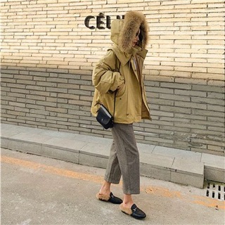 áo phao lông vũ ulzzang style