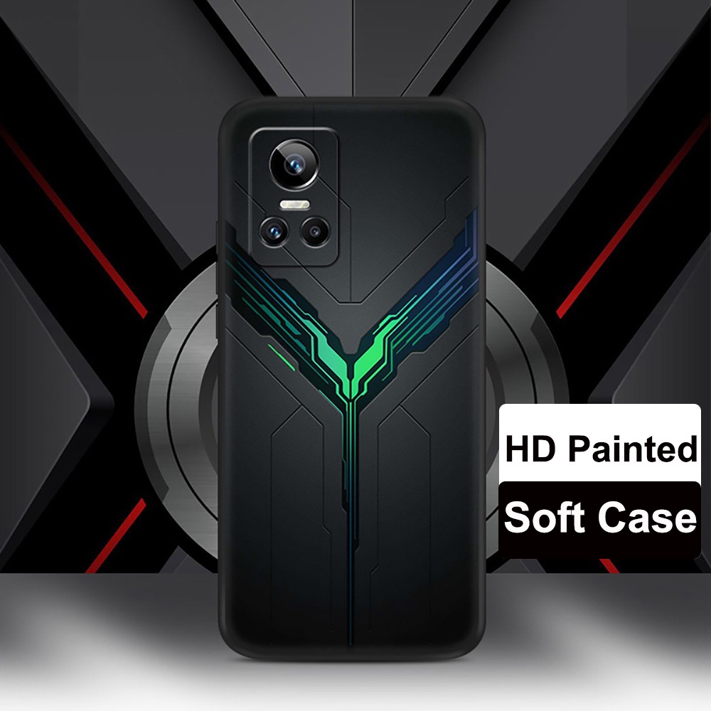 Ôp Điện Thoại tpu Dẻo Họa Tiết Máy Chơi Game Độc Đáo diy Cho oppo realme gt neo 3 oppo realme gt neo3 gtneo3 Ốp