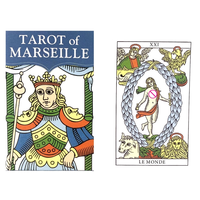 Bộ Bài Tarot Mini SUN - Marseille