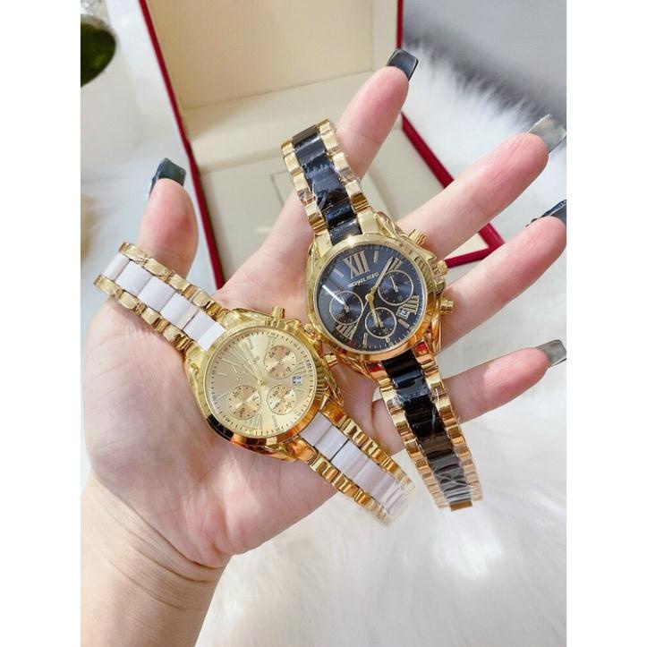 Đồng hồ Michael Kors nữ dây Pha sang trọng quý phái mã MK3344