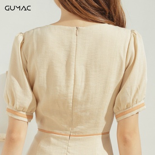 Đầm phối viền TTMT DA690 GUMAC