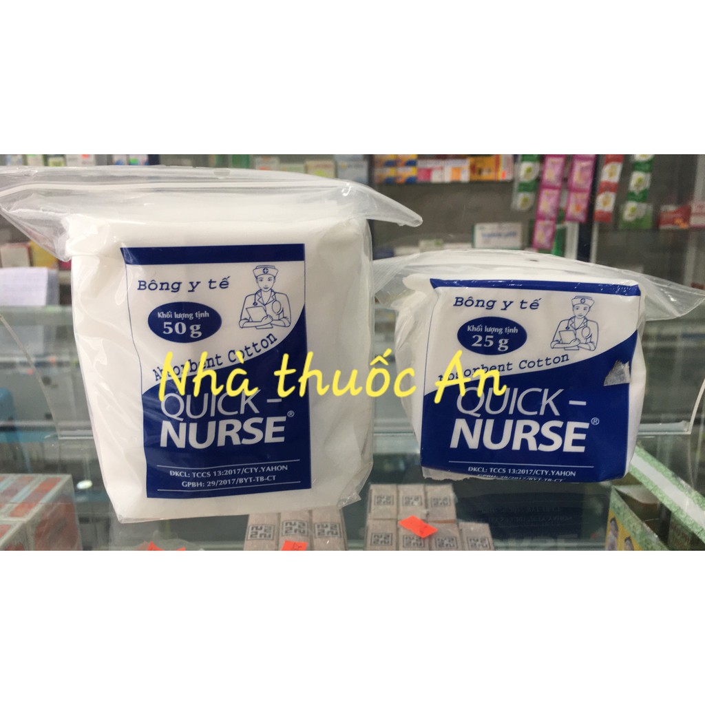 Gòn Quick nurse 25g 50g