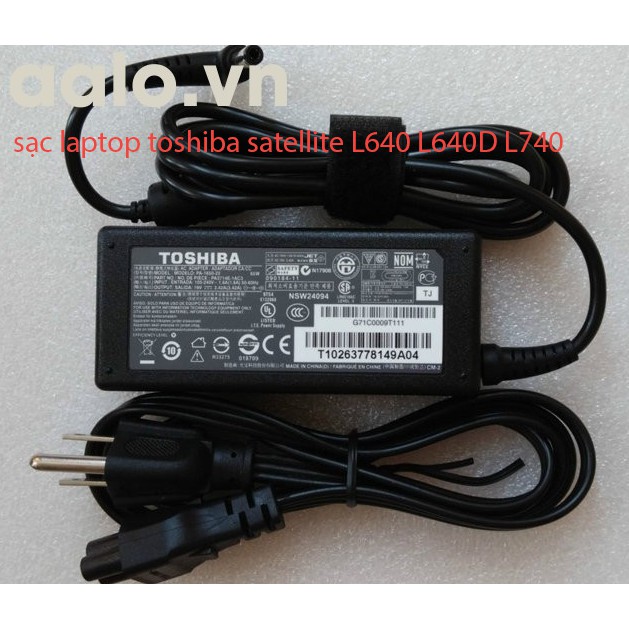 sạc laptop toshiba satellite L640 L640D L740