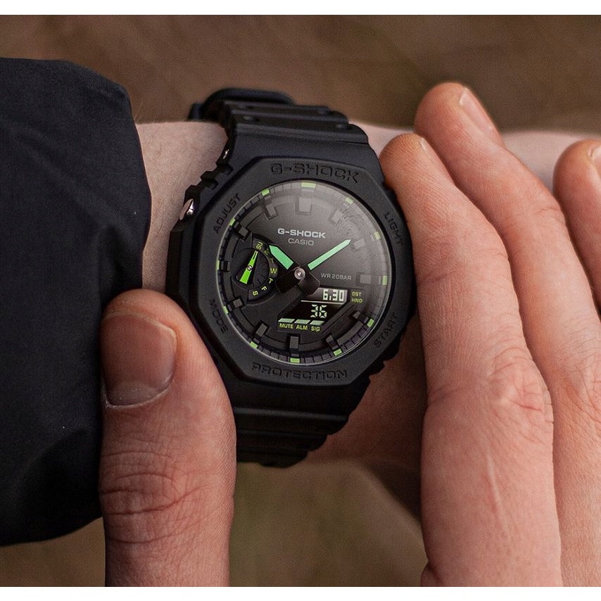 Đồng hồ nam Casio G-Shock GA-2100-1A3 chống va đập, chống nước 200m, hàng chính hãng