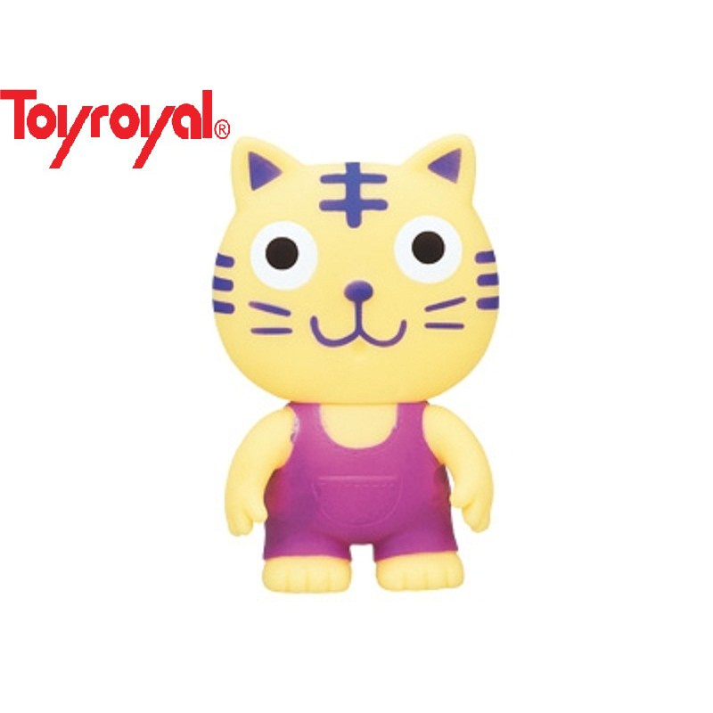 Đồ chơi chút chít thỏ, gấu, hổ, voi, chuột, mèo, ếch Toyroyal