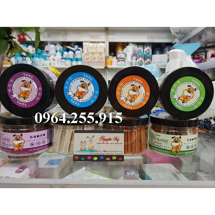 Hộp thanh gặm sạch răng 220gram