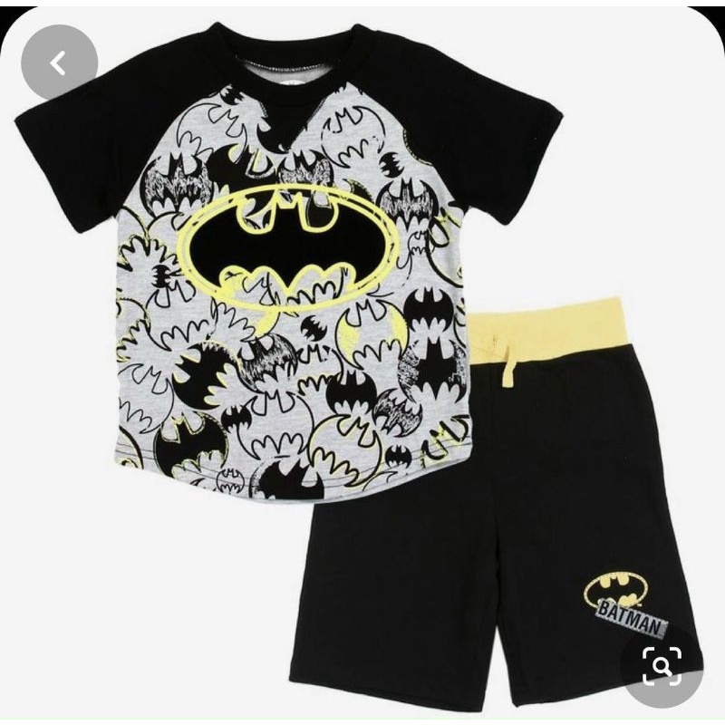 Bộ cotton Batman bé trai 2-7y