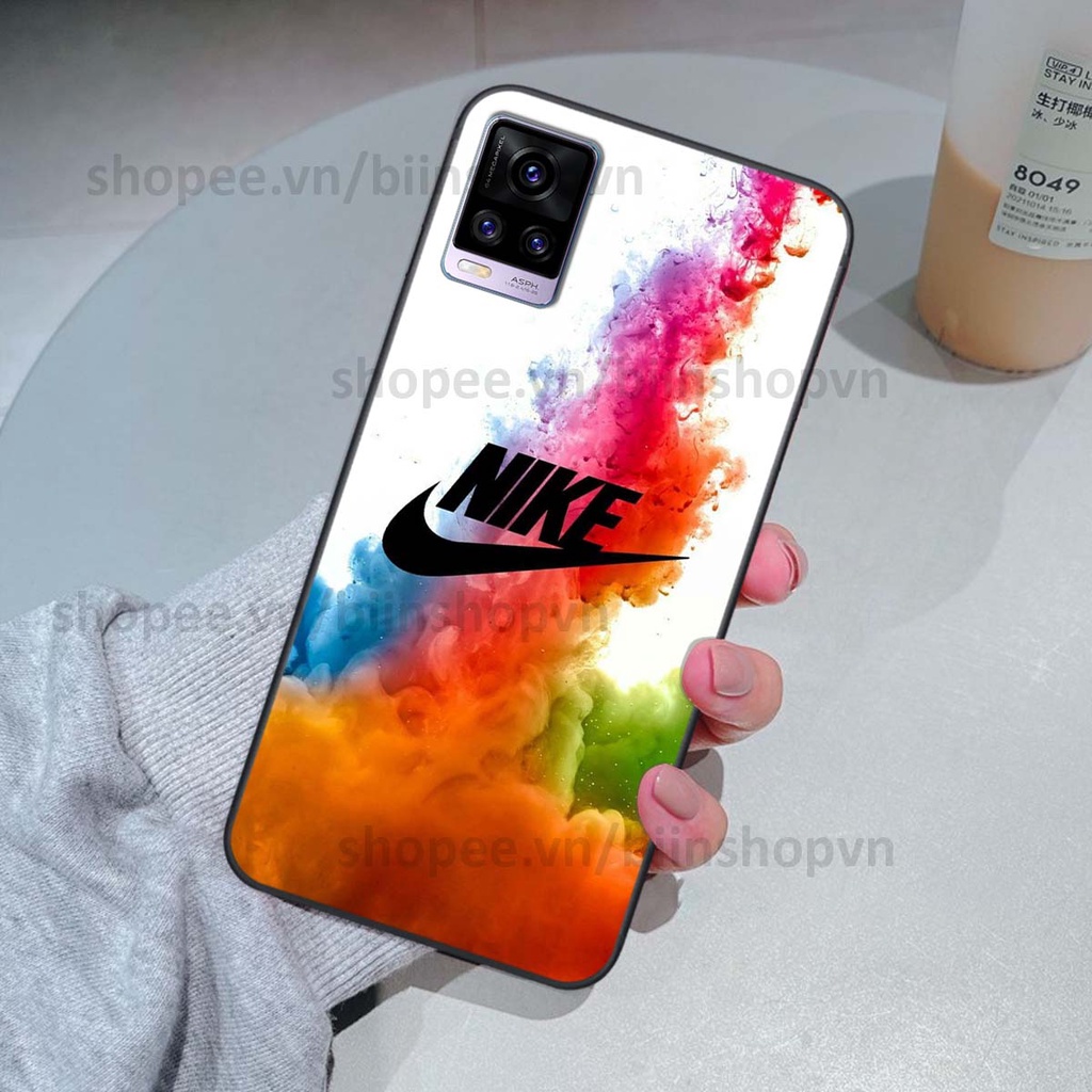 Ốp Vivo V20 in hình thương hiệu nhiều màu sắc thể thao cá tính thời trang