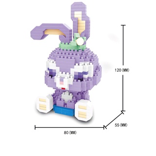 Bộ lắp ráp Lego Thỏ tím