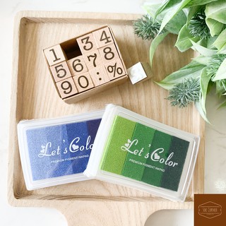 Mực Inkpad 4 màu Let's Color