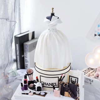 Mô Hình Mũ Trang Trí Bánh Kem Cưới Sinh Nhật Sang Trọng