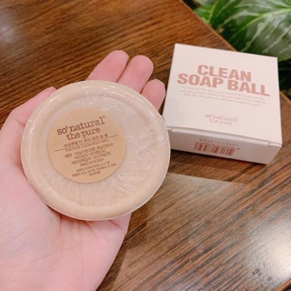 SOAP RỬA MẶT SO NATURAL CLEAN SOAP BALL