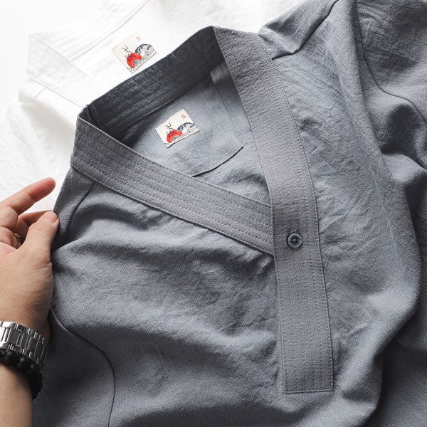 Áo Thun Nam Cổ Tàu Numbi Trơn, Vải Linen Co Giãn Nhẹ Form Regular, Somehow AT009986 | BigBuy360 - bigbuy360.vn