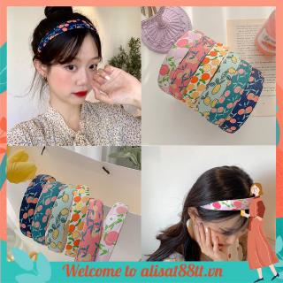 Cài Tóc Vải Họa Tiết Trái Cây Xinh Xắn Cho Nữ