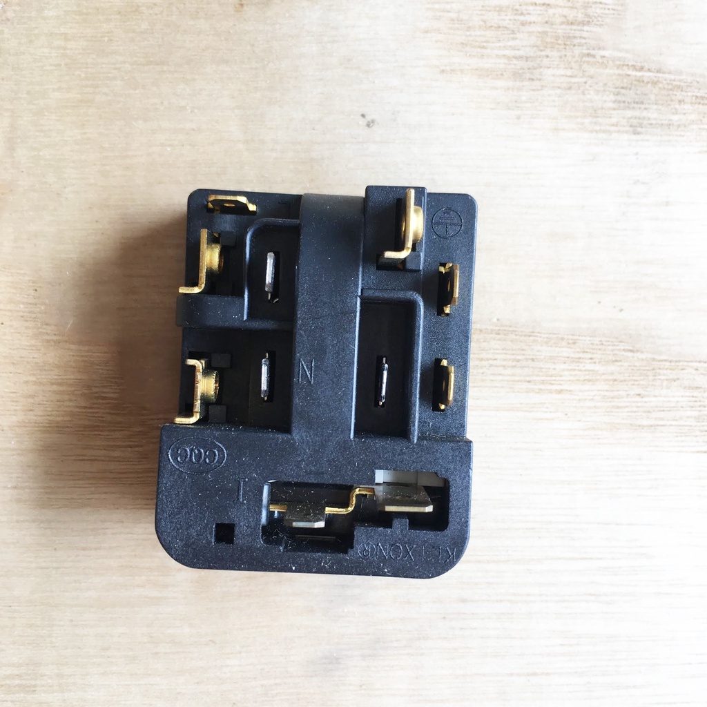 Rơ le Tecmic Block Tủ Lạnh Electrolux - Relay Tecmit bảo vệ máy nén - Termit Electrolux