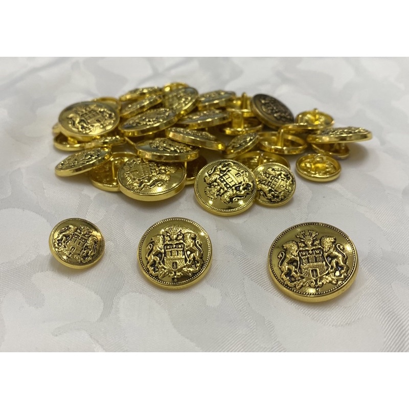 Nút áo vest / Nút xi kim loại X6-235