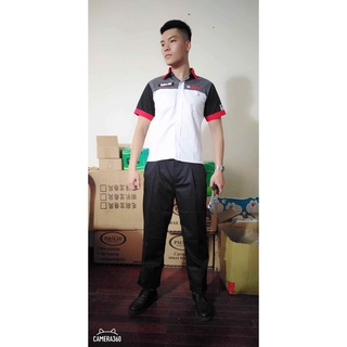 đồng phục sửa xe máy yamaha của kỹ thuật trưởng
