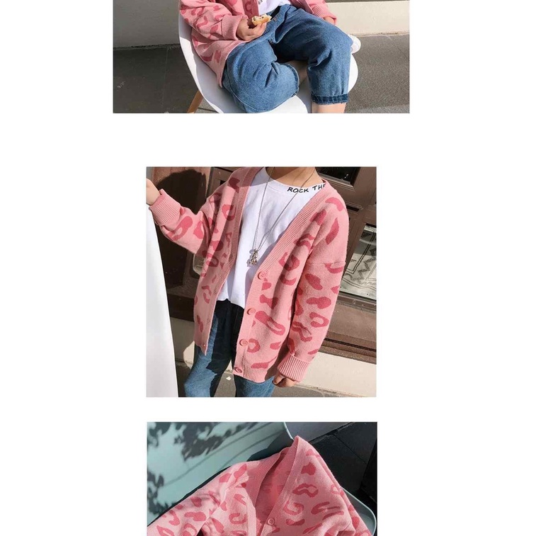 Áo Cardigan Len Bé Gái Công Chúa Xinh Yêu