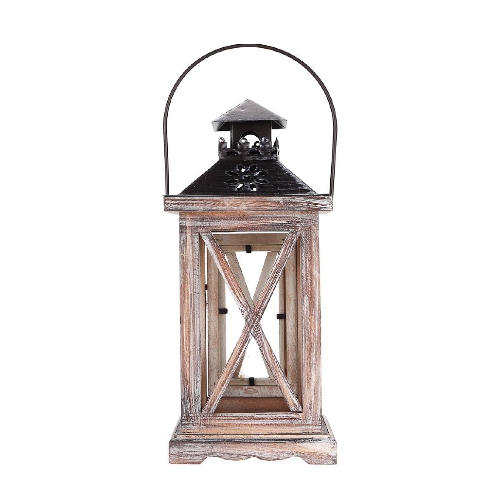 Đèn lồng sắt phong cách vintage thời trang