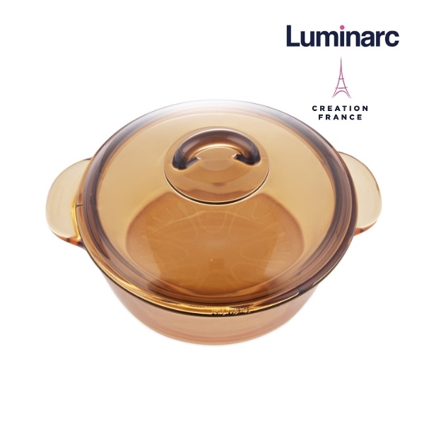 Nồi thủy tinh 3L Luminarc Amberline Granite (Bảo hành 10 năm)