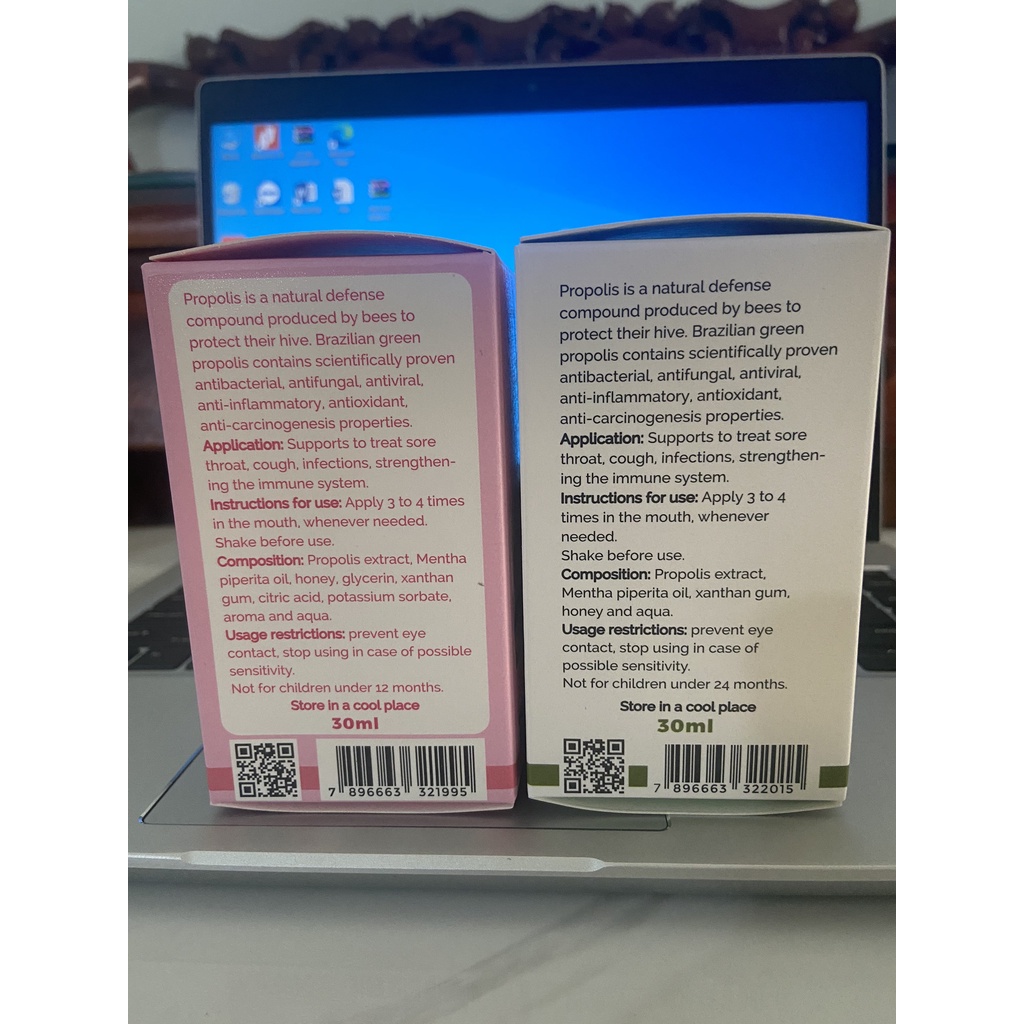 Keo Ong xanh vị trái cây dạng xịt Tracybee  giảm ho, viêm họng