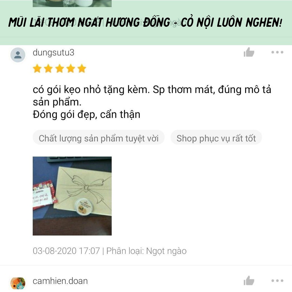 NƯỚC HOA KHÔ SPA QUÊ MỘT CỤC 3 MÙI HƯƠNG CÁ TÍNH 10G - HANDMADE | BigBuy360 - bigbuy360.vn