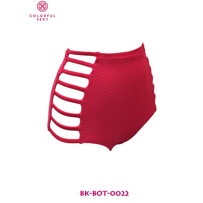 Quần bơi tự phối lưng cao đan dây Colorful Sexy | BigBuy360 - bigbuy360.vn