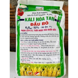 Phân kali hòa tan đầu bò -Tăng năng suất -Ra hoa sớm-Chín sớm-Qủa đẹp