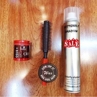 COMBO SÁP OSIS GÔM BUTTERFLY VÀ LƯỢC