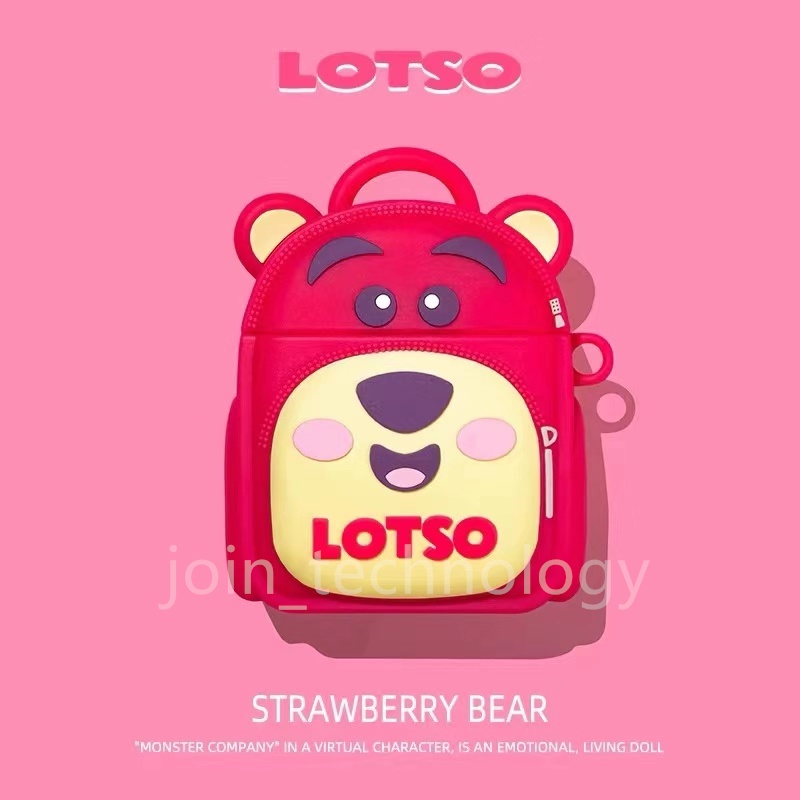 Vỏ Bảo Vệ Hộp Sạc Tai nghe không dây Airpods 1 / 2 / Pro Hình Hoạt Hình Dễ Thương