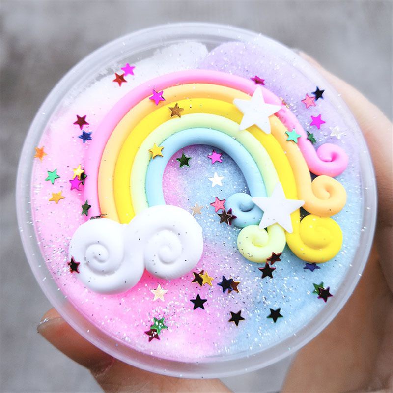 Đồ chơi slime chất nhờn ma quái nhiều màu sắc