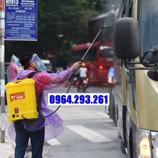Bình xịt điện trừ côn trùng CON ONG VÀNG, COV16 - vàng