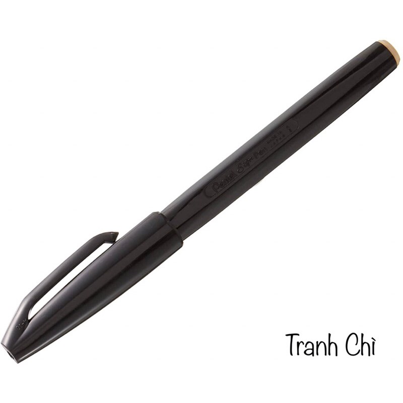 Bút lông Pentel Sign Pen Nhật Bản ký tên, ghi chú trên cực đa năng