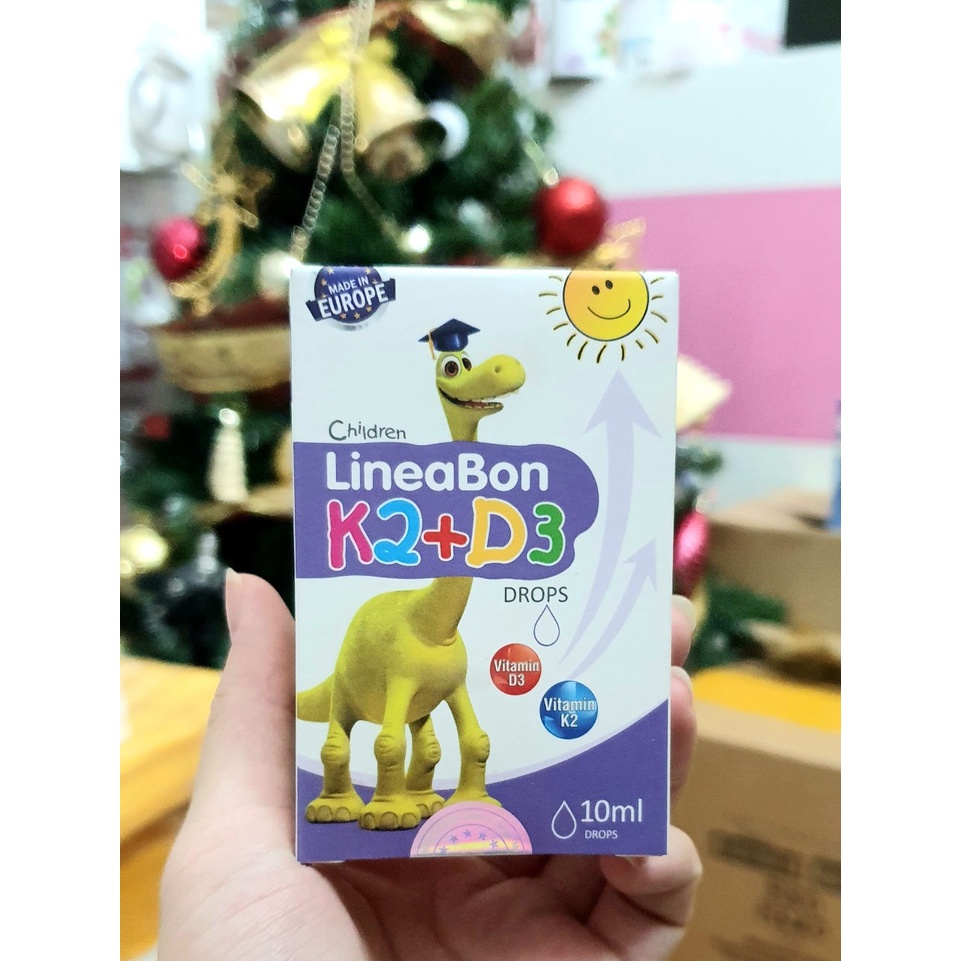 Vitamin K2+D3 lineabon tăng chiều cao cho trẻ