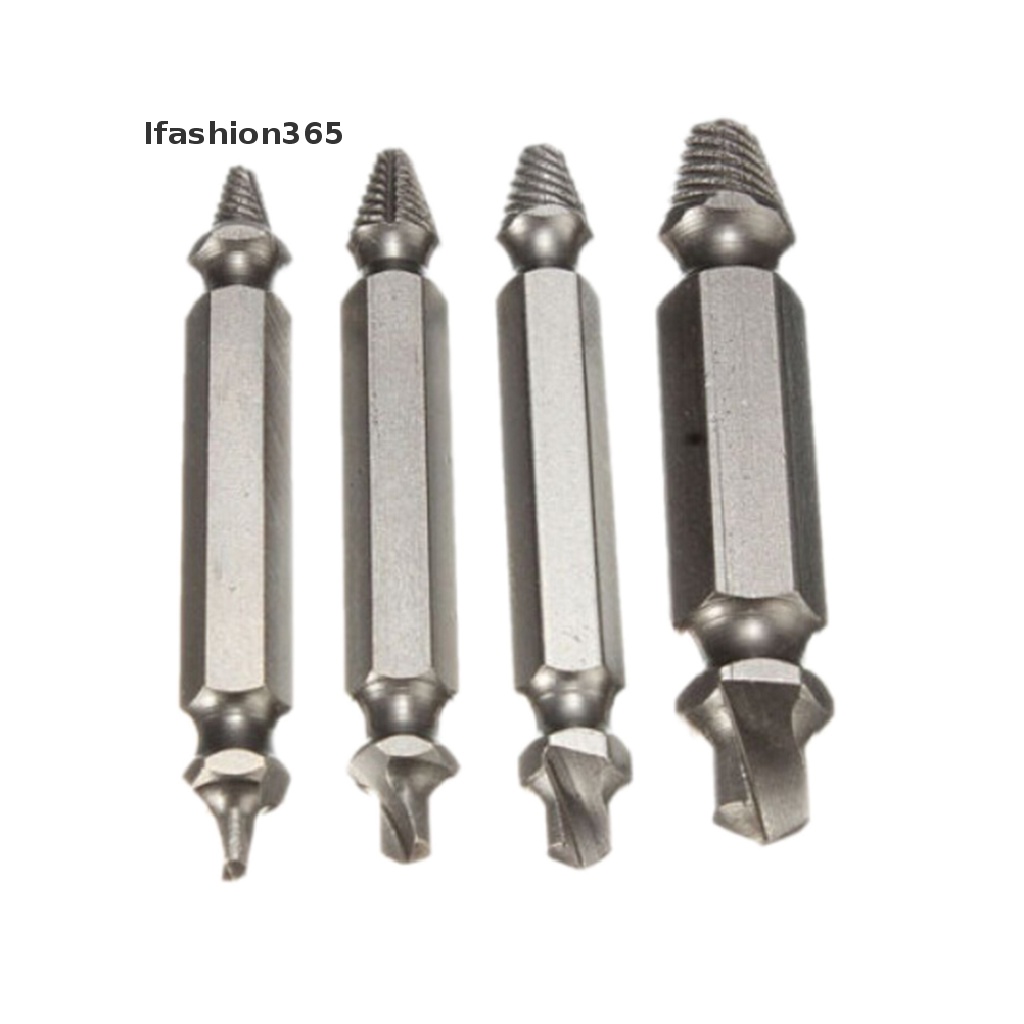 Bộ 4 Dụng Cụ Tháo Bu Lông Ốc Vít Hỏng Hai Mặt Thời Trang Ifashion365