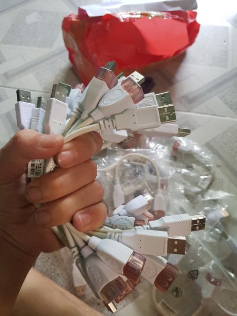 Cáp nối dài USB - chuẩn usb 2.0 , dây dài 22cm