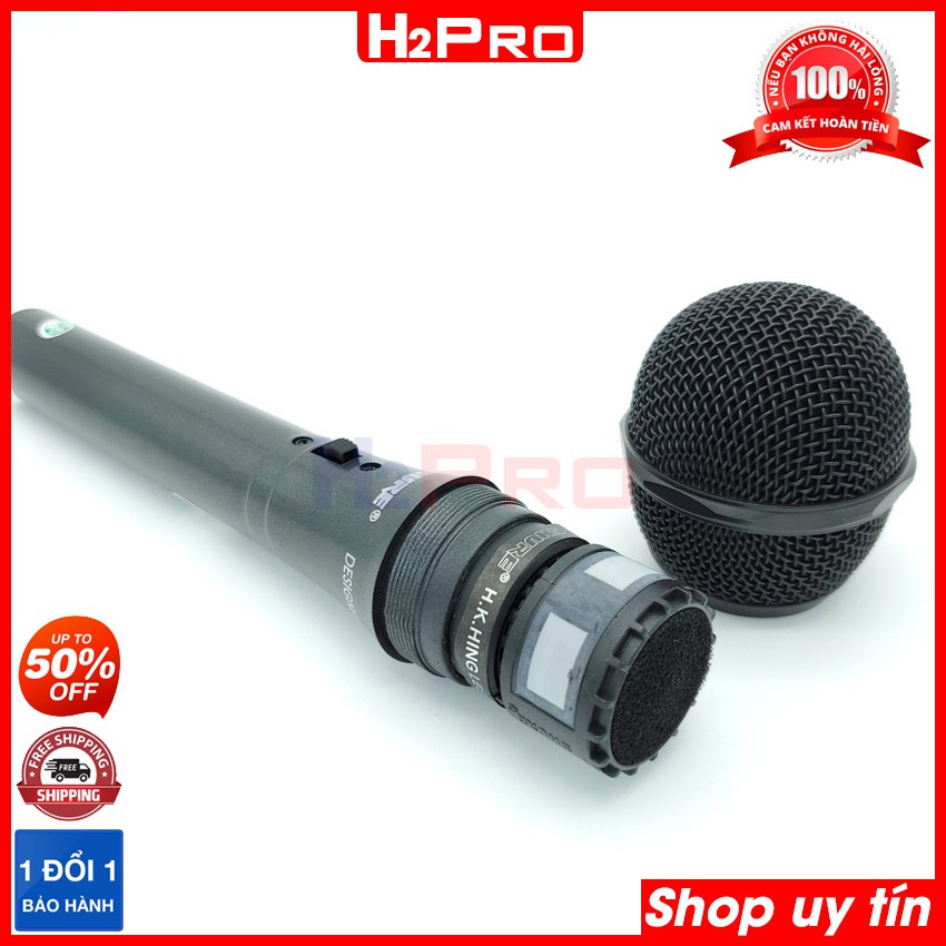 Micro hát karaoke có dây Shure 939, dây dài 6m, Micro hát karaoke hay cho gia đình