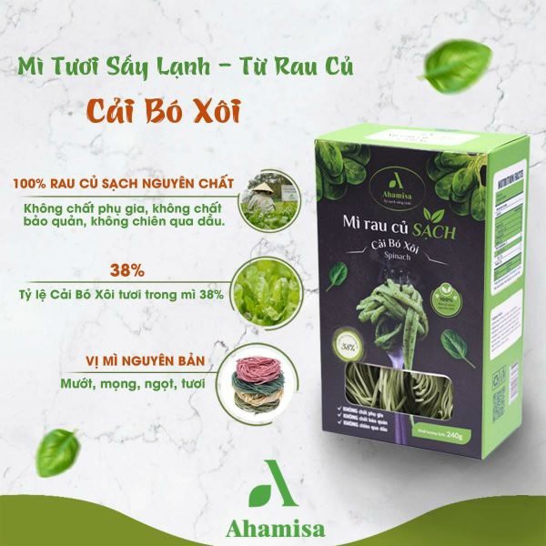 MÌ RAU CỦ SẠCH AHAMISA