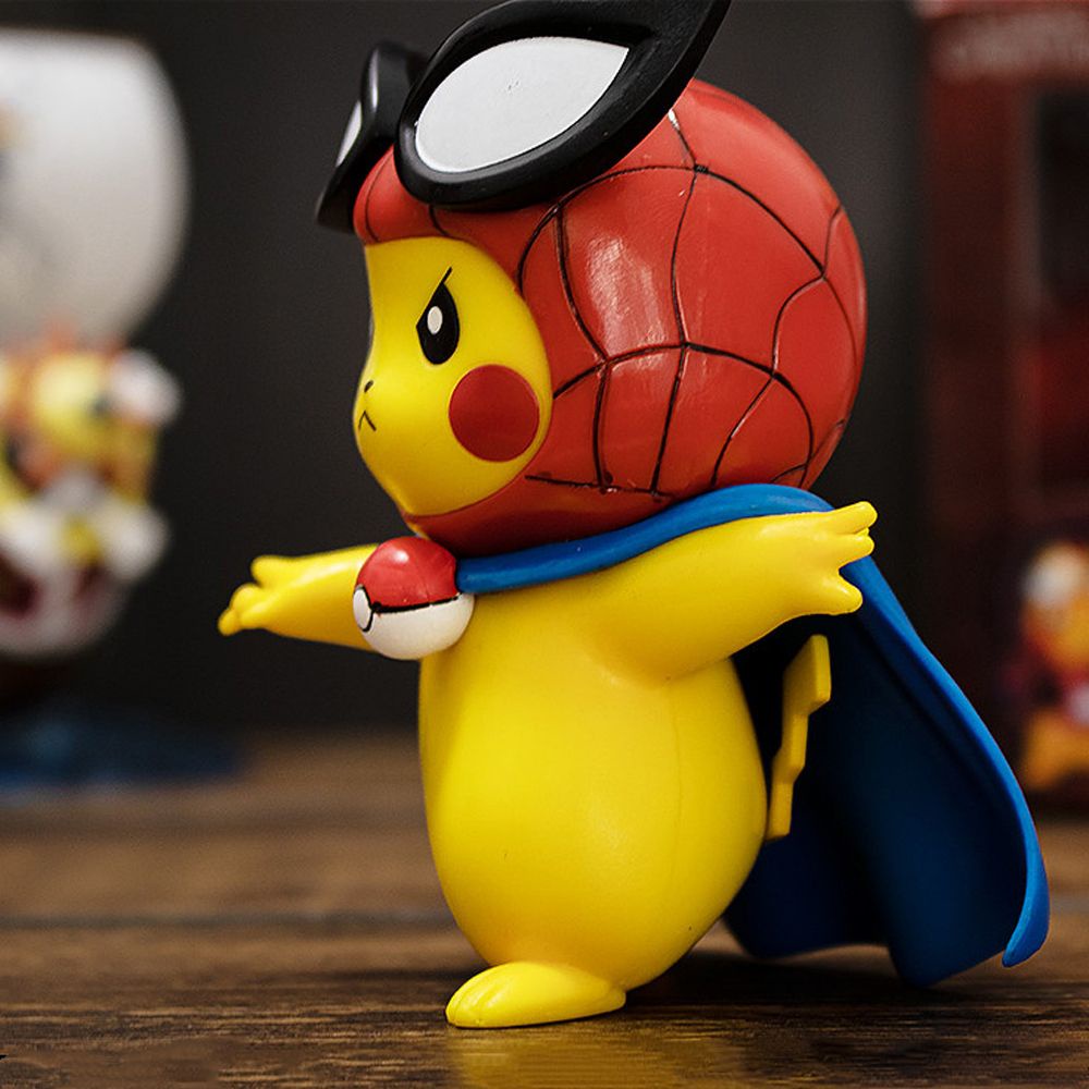 Mô hình Pikachu hóa trang Iron Man phim Avengers làm quà tặng cho bé