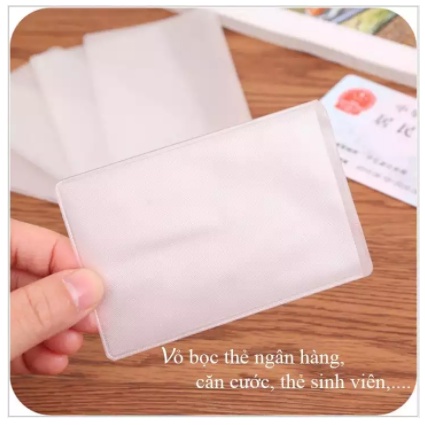 Vỏ bọc thẻ căn cước công dân, thẻ ngân hàng,....