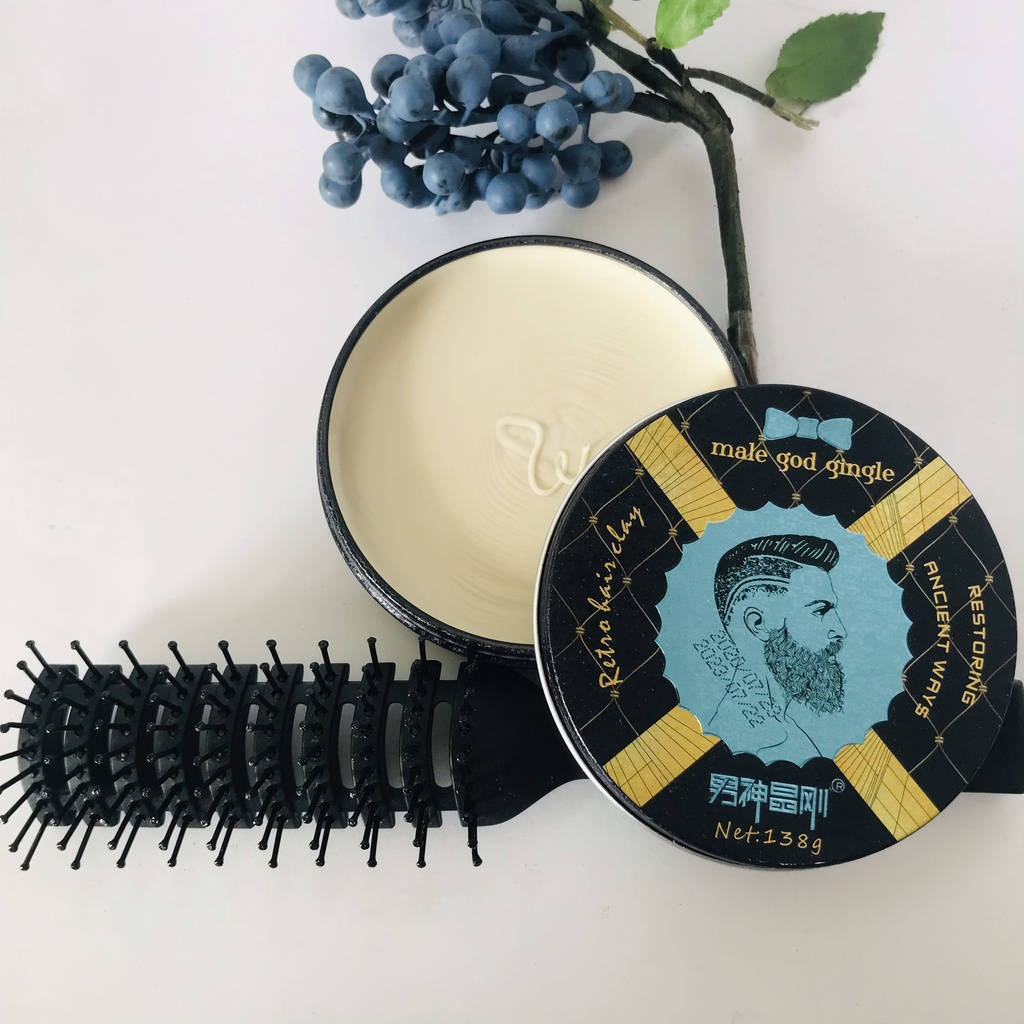 Sáp Vuốt Tóc MALE GOD GINGLE M 138gr Tạo Kiểu, Giữ Nếp Cho Tóc. HÀNG CHÍNH HÃNG