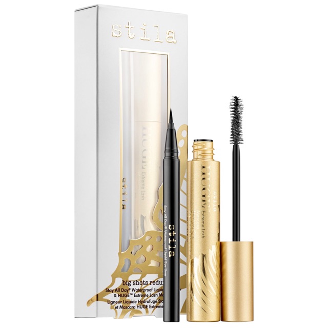 Set Kẻ mắt và Mascara full size Stila